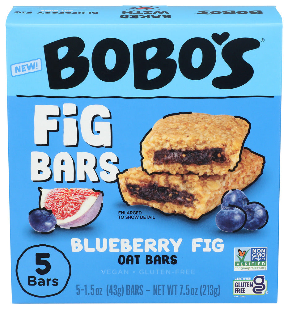 Bobo's Oat Bars Blueberry Fig Oat Bars, 7.5 oz