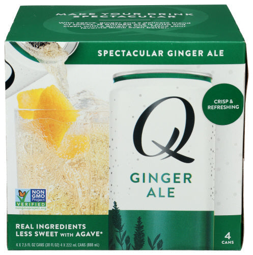 Q Tonic Ginger Ale, 4 Count