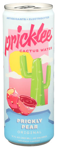 Pricklee Cactus Water Original Prickly Pear, 12 oz