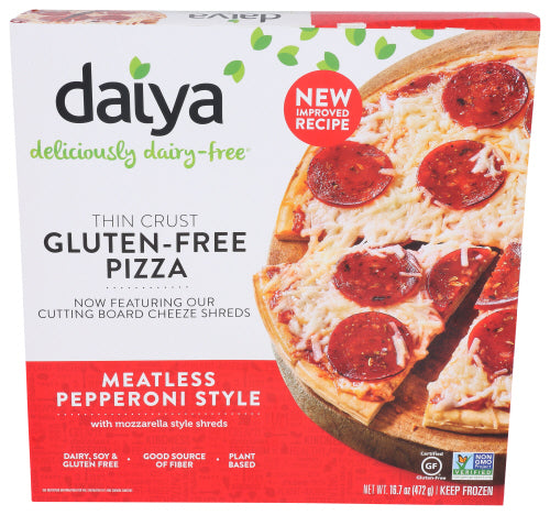 Daiya Gluten Free Meatless Peperoni Pizza 16.7oz