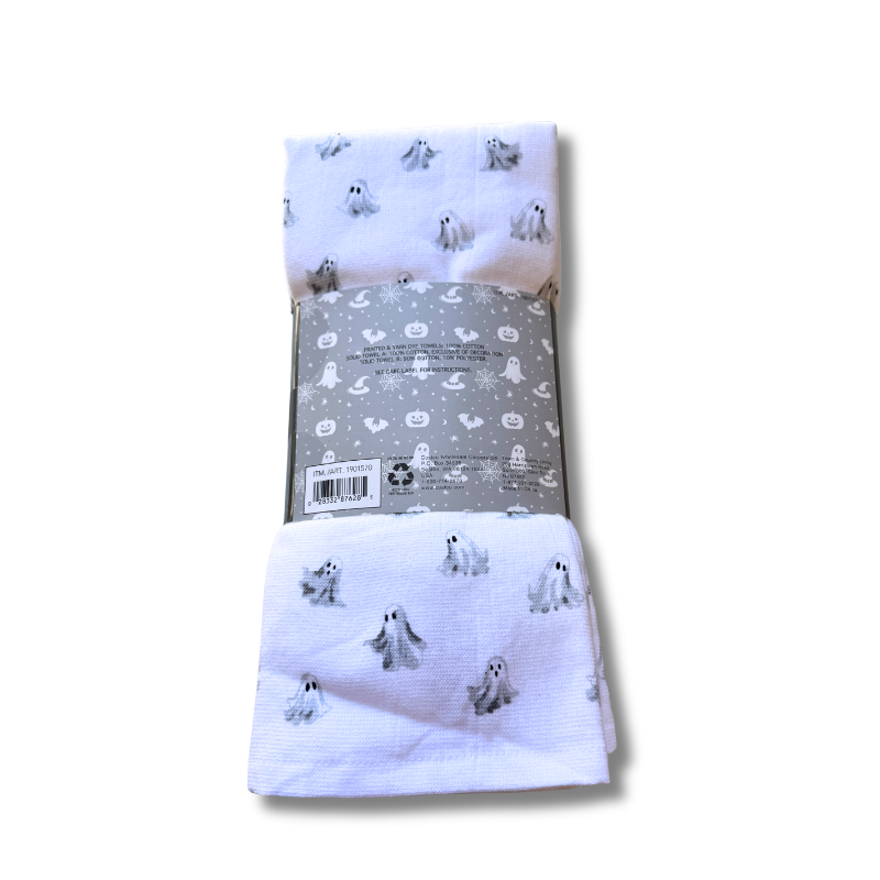 Fall and Halloween Kitchen Towels, 8 pack, 18 in x 28 in (multiple colors)