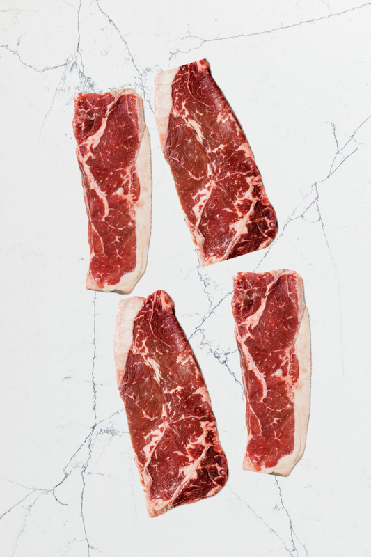 USDA New York Strip Steak | 4 Pack, $9.99/lb