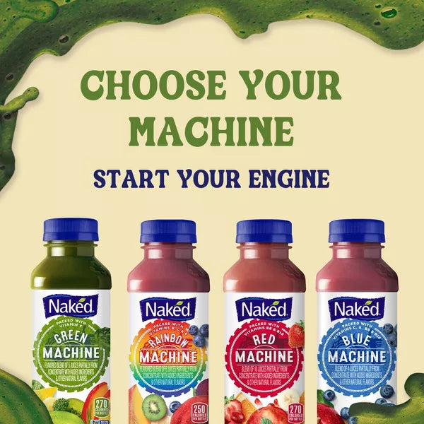 Naked Green Machine Juice, 15.2 oz