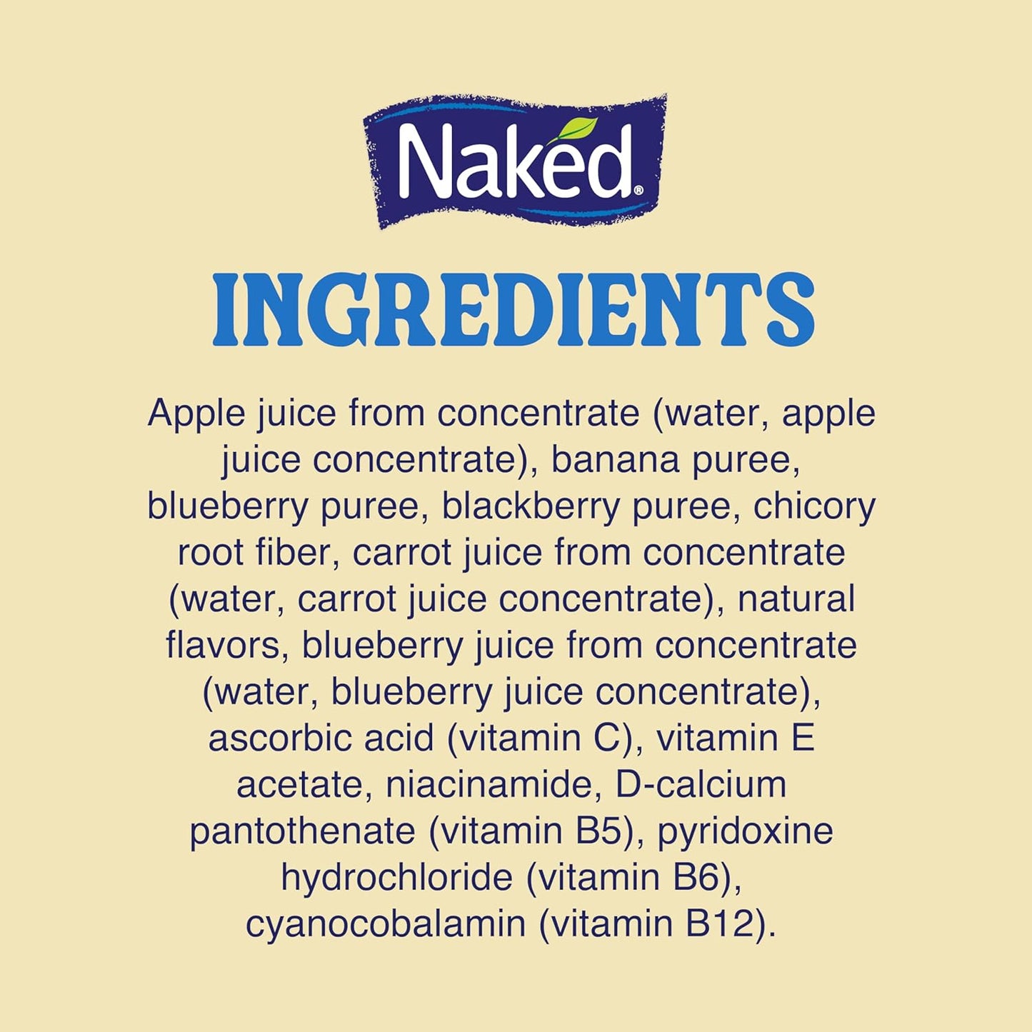 Naked Blue Machine Juice, 15.2 oz
