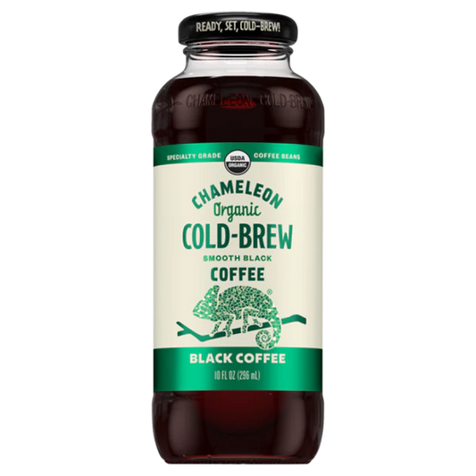 Chameleon Cold Brew Organic Ready-To-Drink Black Coffee, 10 oz