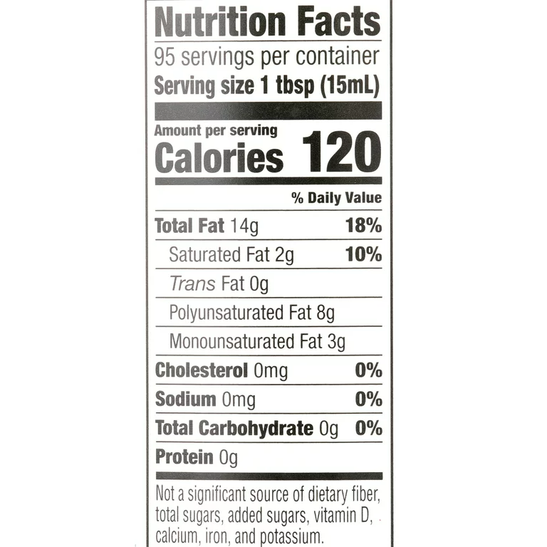 Wesson Pure & Cholesterol Free Soybean Vegetable Oil, 48 fl oz