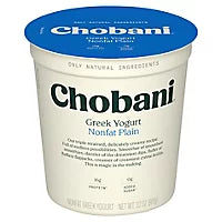 Chobani® Greek Yogurt Nonfat Plain, 32 oz