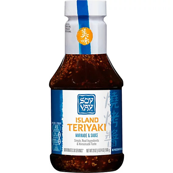 Soy Vay Marinade & Sauce Island Teriyaki - 20 Oz