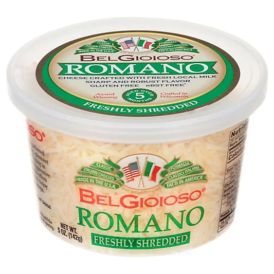 BelGioioso Romano Grated Cheese, 5 oz