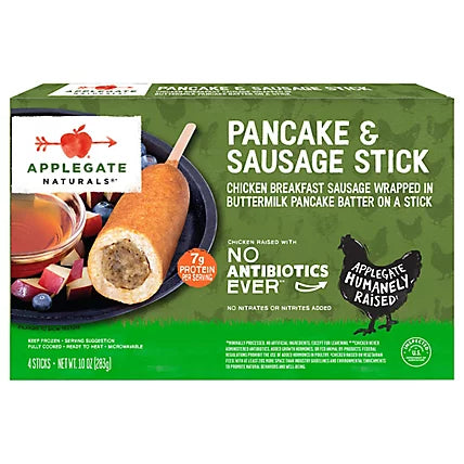Applegate Pancake & Chicken Sausage Stick, 10 OZ.