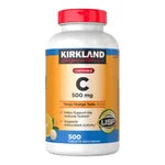 Kirkland Signature Chewable Vitamin C 500 mg, 500 Count