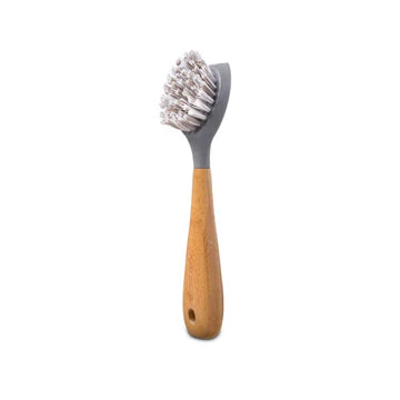 Full Circle Tenacious C Bamboo Dish Brush and Scraper