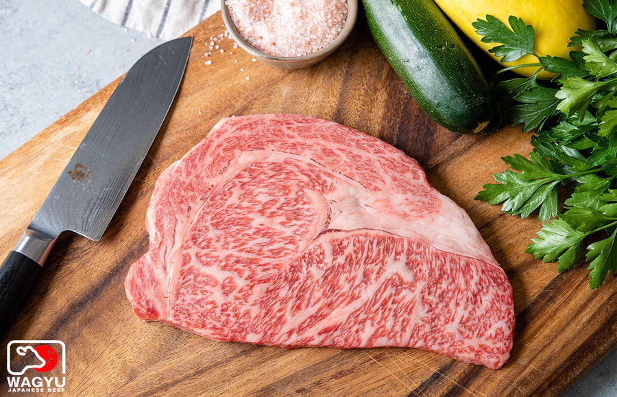Kirkland Signature Beef Ribeye A5 Wagyu Steak ($59.99/lb)
