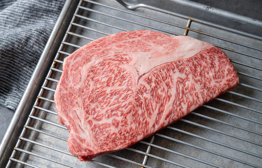 Kirkland Signature Beef Ribeye A5 Wagyu Steak ($59.99/lb)