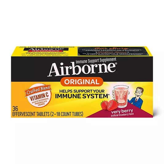 Airborne Immune Support, 36 Tablets Very berry