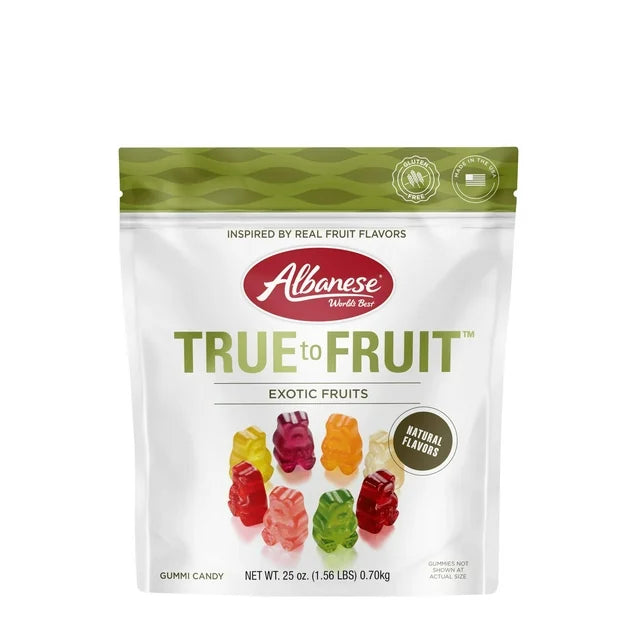 True to Fruit Gummi Bear Family Share, 25 oz