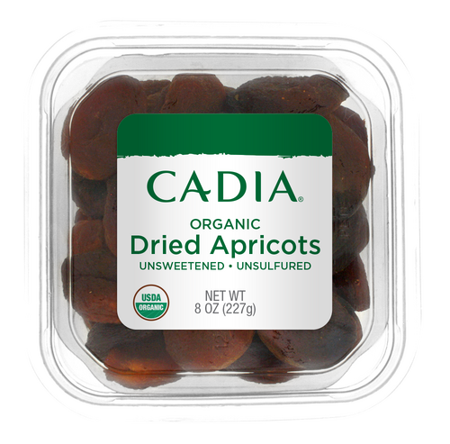 Cadia Organic Dried Apricots, 8 oz