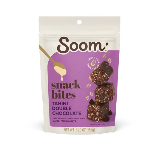 Soom Double Chocolate Tahini Bites, 5.29 oz