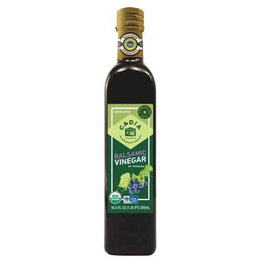 Cadia Organic Balsamic Vinegar of Moderna, 16.9 oz