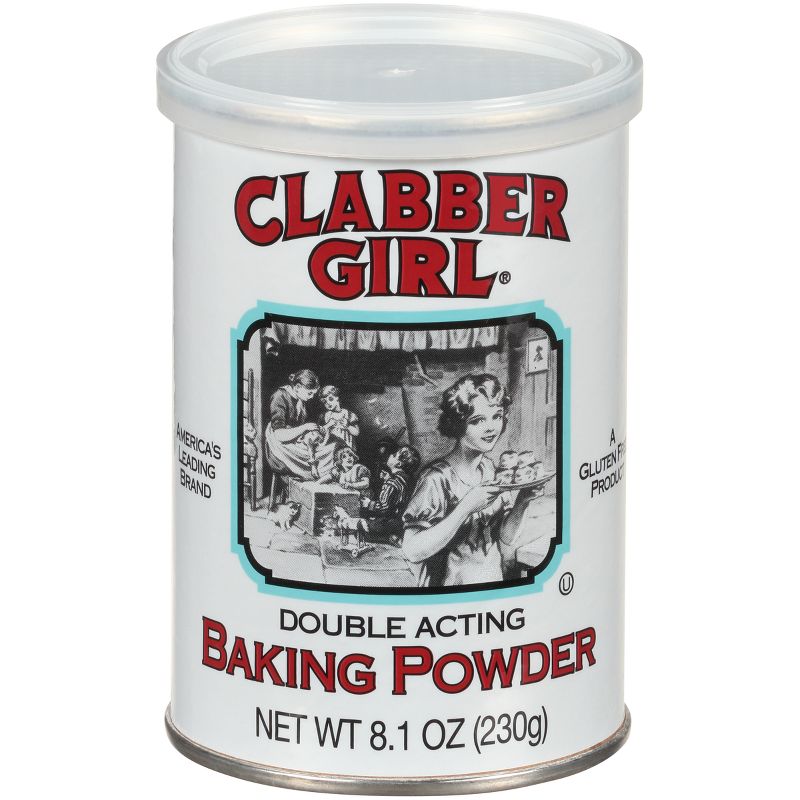 Clabber Girl Gluten Free Double Acting Baking Powder, 8.1 oz