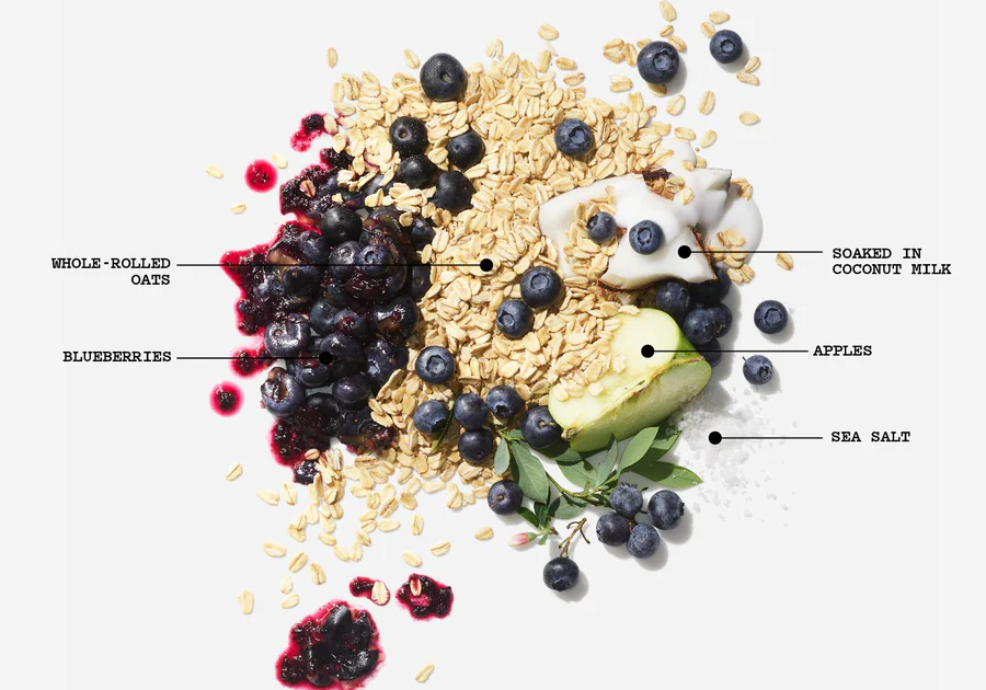 MUSH Wild Blueberry Overnight Oats, 5 oz