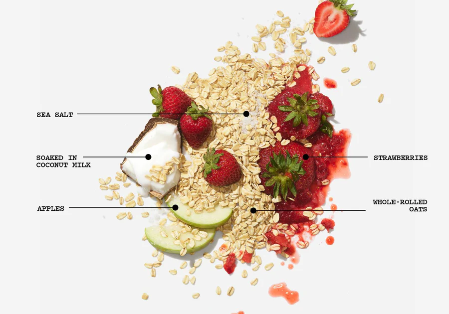 MUSH Strawberry Overnight Oats, 5 oz
