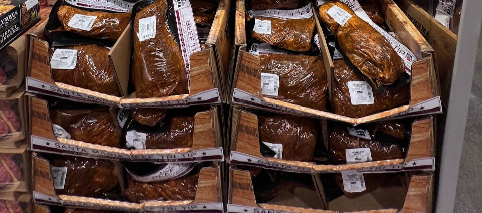 Santa Maria Tri Tip USDA Choice ($9.99 / lb)