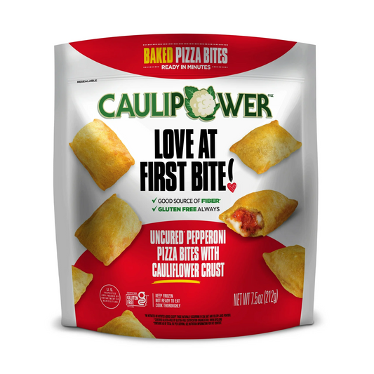 Caulipower Frozen Pepperoni Pizza Bites, 7.5 oz