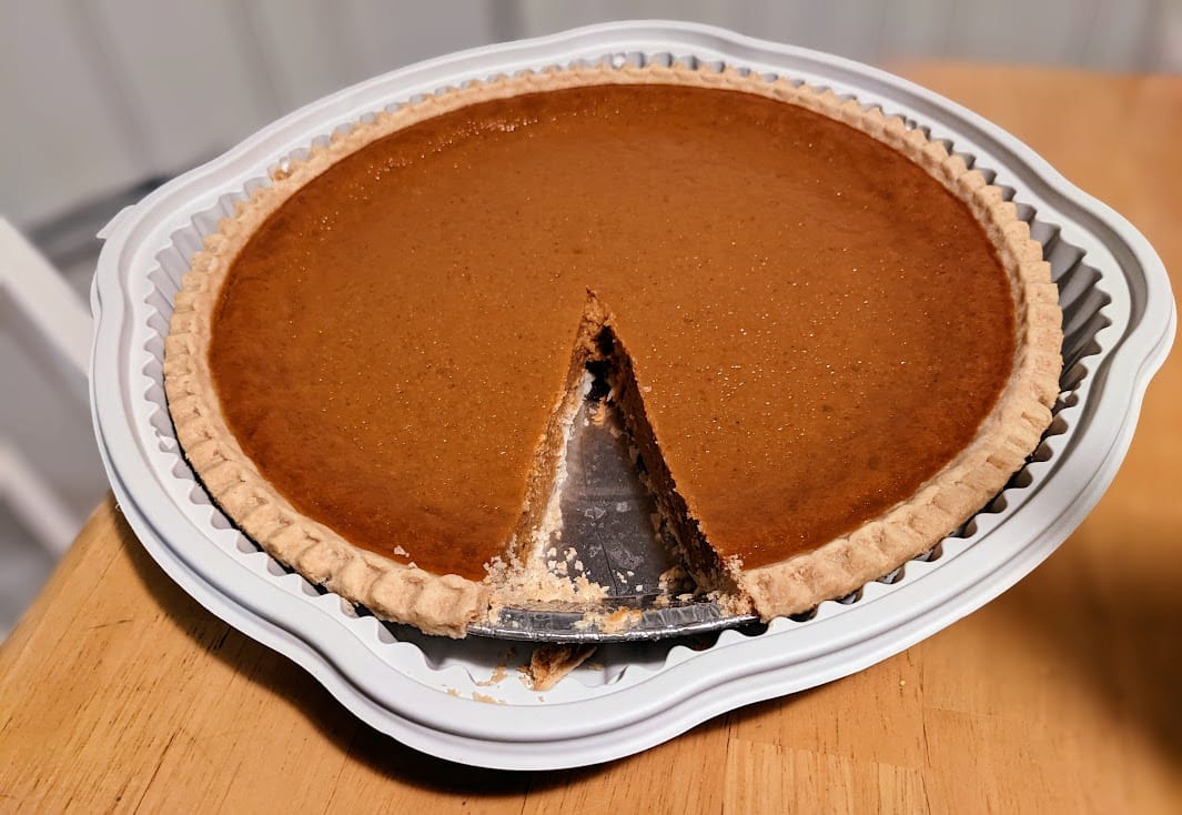 Kirkland Signature Fresh Baked Pumpkin Pie 58 oz