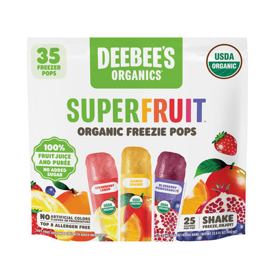 Deebee's Organic Superfruit Freezie 35 ct, 1.35 oz