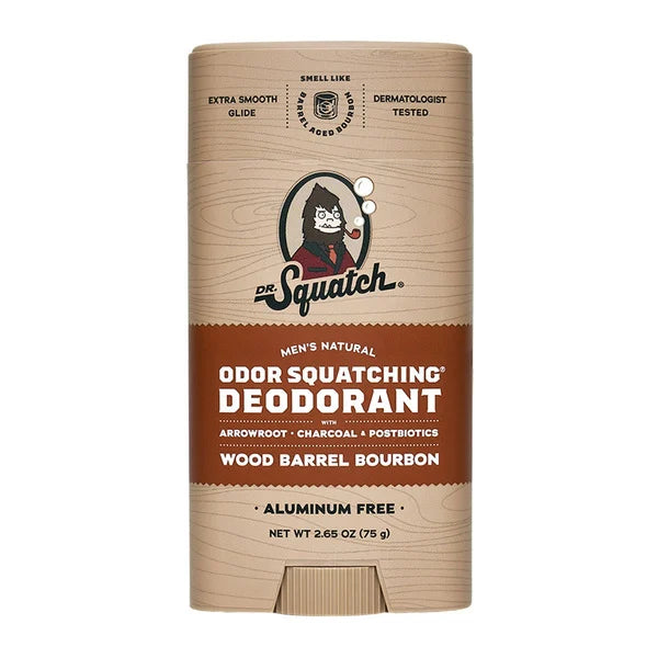 Dr. Squatch Deodorant Bundle 2.6oz each Natural Variety Pack