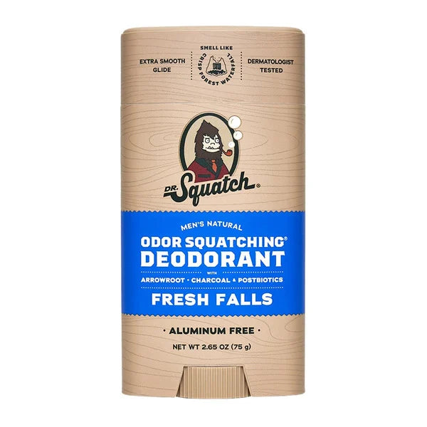 Dr. Squatch Deodorant Bundle 2.6oz each Natural Variety Pack