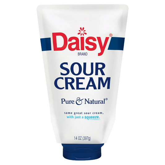 Daisy Pure and Natural Squeeze Sour Cream, 14 oz