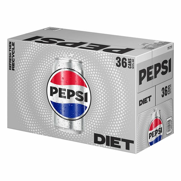 Diet Pepsi 36 ct, 12 oz