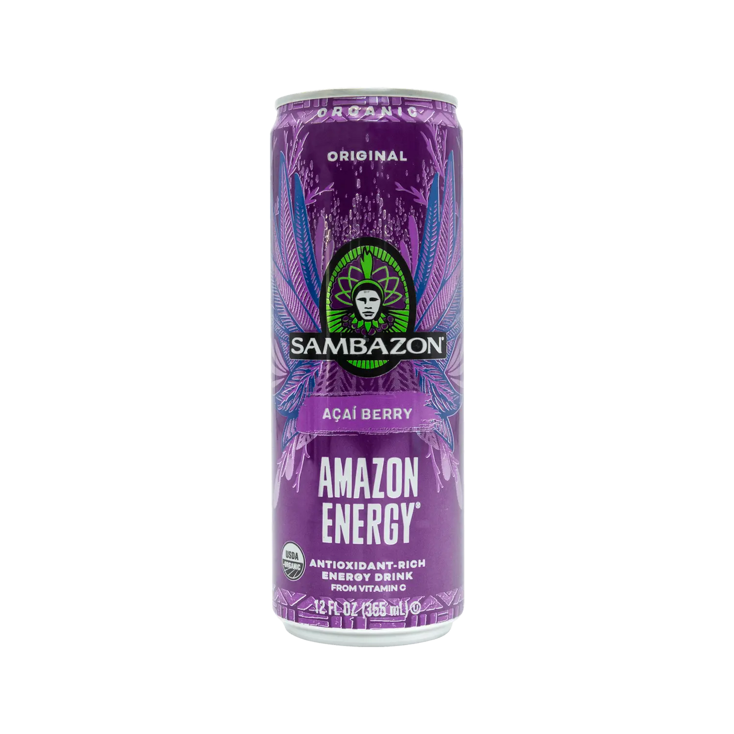 Sambazon Amazon Energy Drink Açaí Original 12 oz