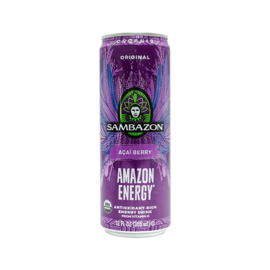 Sambazon Amazon Energy Drink Açaí Original 12 oz