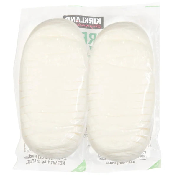 Krikland Signature Sliced Mozzarella 2 ct, 18 oz