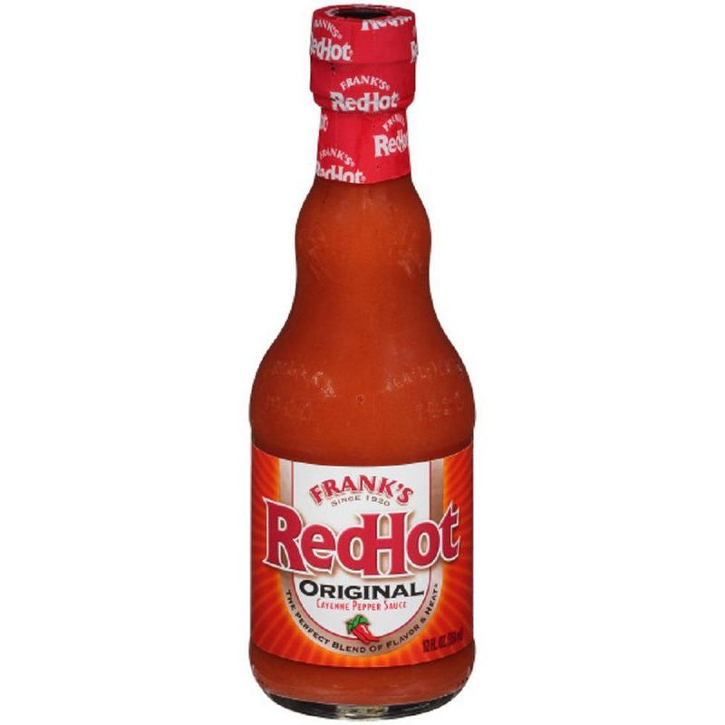 Frank's Red Hot Original Red Hot Sauce, 12 oz