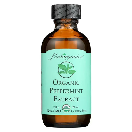 Flavorganics Organic Peppermint Extract, 2 oz