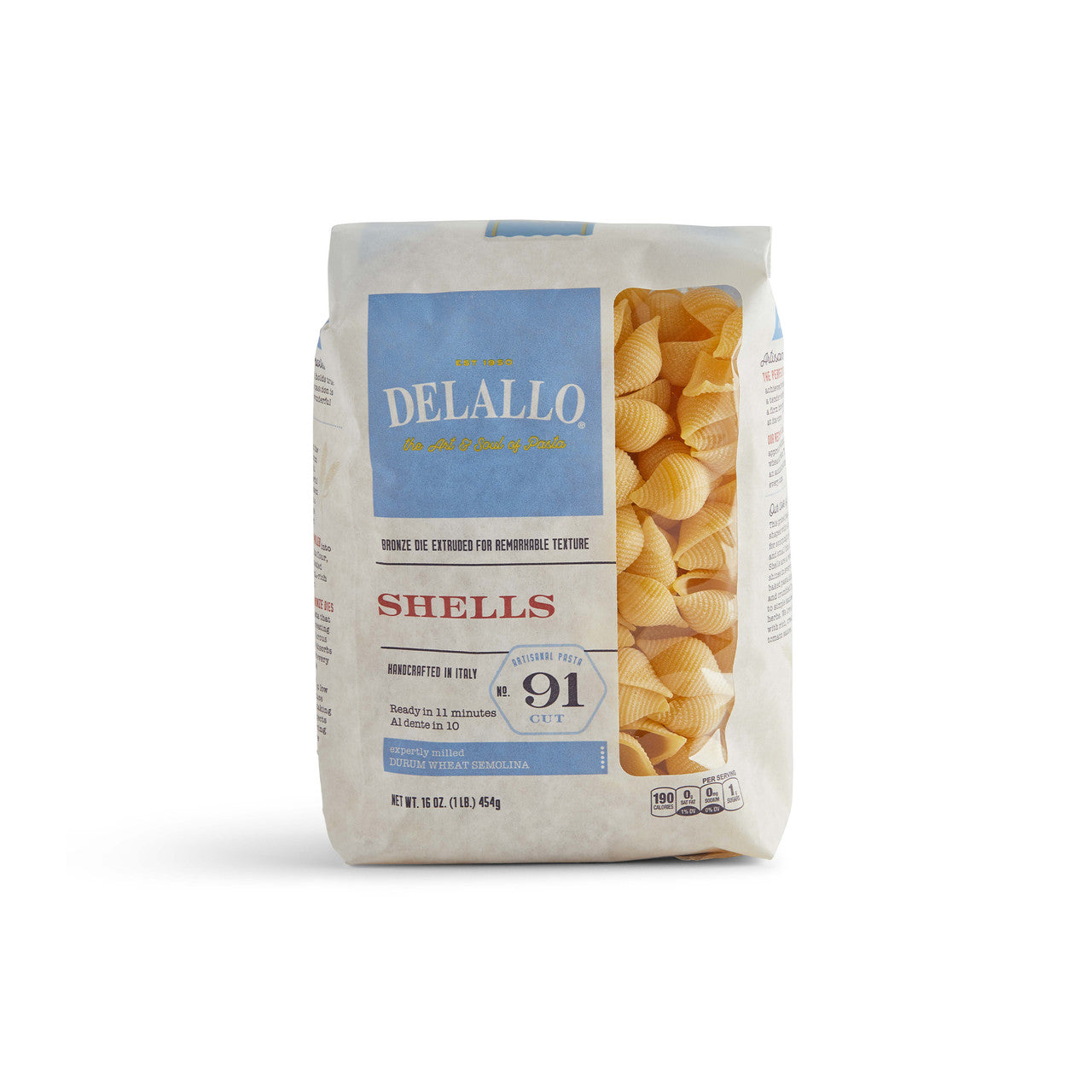 DeLallo Shells bag