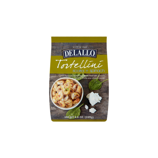 Delallo Spinach Tortellini, 8.8oz