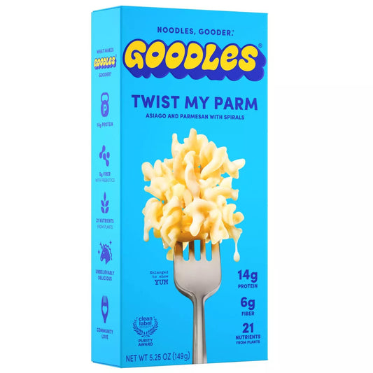 Goodles Twist My Parm Asiago and Parmesan Protein Mac & Cheese - 5.25oz