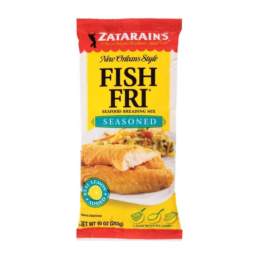 Zatarain's Seasoned Fish Fry Seafood Breading Mix, 10 oz