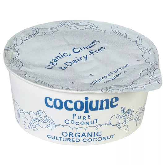 Cocojune Organic Cultured Coconut Yogurt Pure Coconut, 4 oz