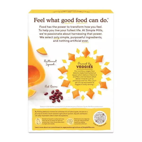 Simple Mills Cheddar Pop Mmms, 4 oz
