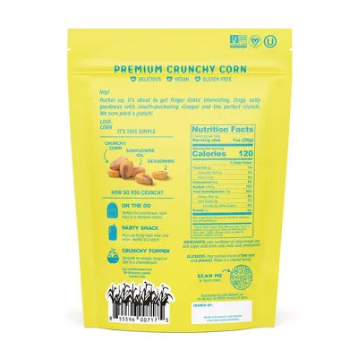 LOVE CORN Salt & Vinegar 4oz