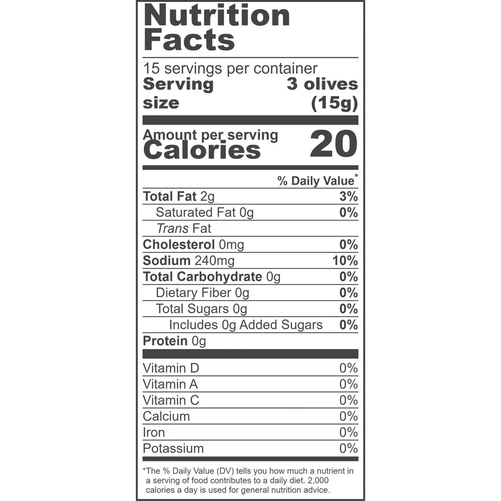 Jeff's Garden Pitted Castelvetrano Olives, 5.5 oz
