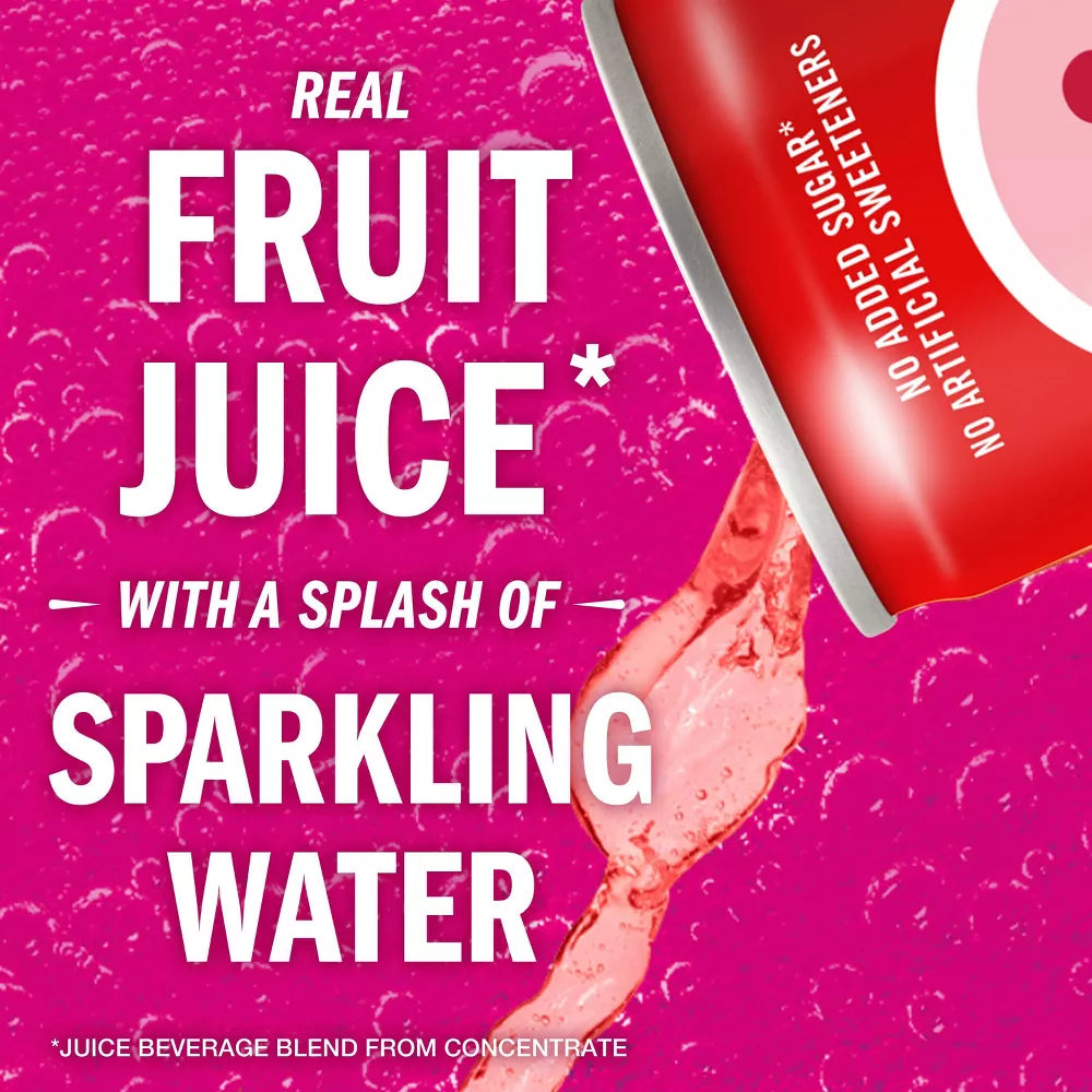 IZZE Sparkling Juice Beverage Sparkling Strawberry, 6 Count