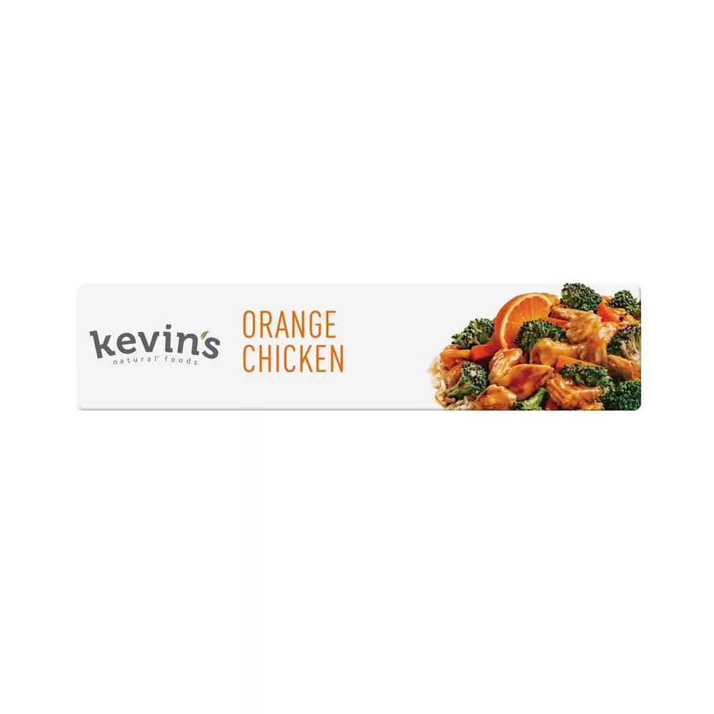 Kevin's Natural Foods Frozen Gluten Free Orange Chicken, 9.5 oz