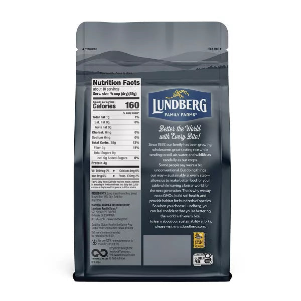 Lundberg Organic Wild Blend Rice, 16 oz